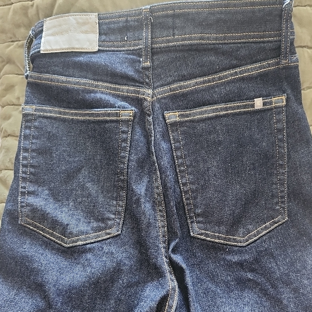 Everlane Dark Blue High-Rise Jeans